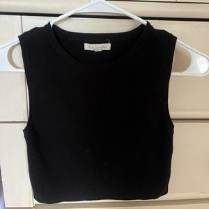 LA Hearts Sweater Tank Top